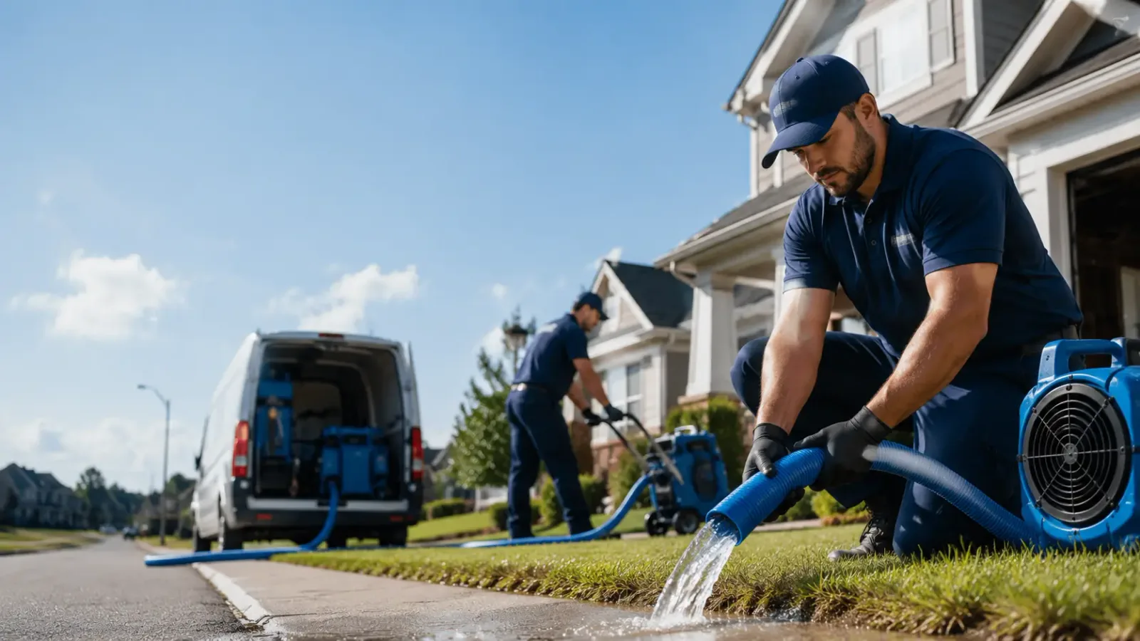 Flood Damage Restoration in Bloomville, OH